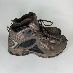 TrekSta Evolution Mid GTX Women Size 39.5 US 8.5 Hiking Boots Lace Up Brown
